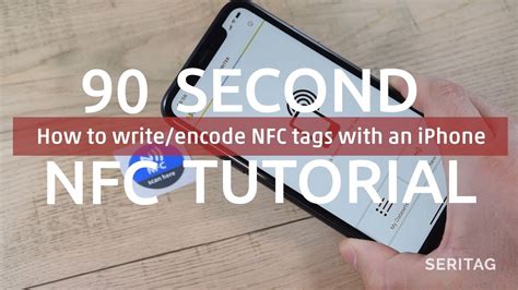 can iphones write to nfc tags|encode nfc tags on iPhone.